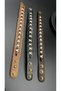 Handmade Men's Leather Bracelet with Vintage Weave Detail, Adjustable Unisex Bracelet, Daily Stylish Accessory - 5
