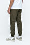 Men's Summer Baggy Cut Ultra Thin Parachute Fabric Sweatpants with Zipper Pockets and Elastic Cuffs - 6