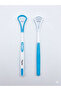 Ergonomic Tongue Cleaner and Scraper Anti-Bad Breath Non-Slip Handle Full Range Oral Hygiene - 2