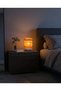 Modern Textured Table Lamp – Decorative Night Light 22 cm |   Minimal Design Lampshade - 2