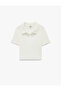 Cotton Short Sleeve Basic Polo Collar T-Shirt
