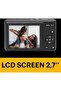 كاميرا رقمية PIXPRO FZ55-BK بدقة 16 ميجابكسل مع تكبير بصري 5x وعدسة واسعة الزاوية 28 مم وشاشة LCD مقاس 2.7 بوصة (أسود). - 3