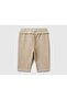 37Gtaf02Fk Cream Baby Girl Pants - 2