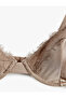Unpadded Lace Detailed Underwire Bra - 3