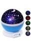 Rotating Starry Projection Night Light Illuminated Disco Ball Table Lamp - 6