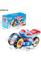 Transformable Rotary Motorcycle Toy with 360° Rotation and Lights & Music - 3