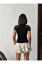 Lace Detailed Slim Fit Blouse - 6