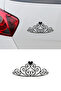 Princess Crown Car Sticker - Heart Crown Car Window Sticker 15X7Cm - 4