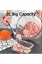 DX3204 (Transparent) Multifunctional 2L Meat Grinder - 5