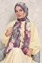 Women's Hijab Shawl Voile Shawl Cupro Silky Textured Wrinkle Resistant Lightweight Shawl - 7
