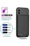 Portable 3200mAh Battery Case for iPhone XS/X/10, Rechargeable Extended Power Bank Charger Cover - 3