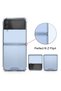 Samsung Galaxy Z Flip 4 Clear Case, Z Flip 4 Crystal Clear Slim Fit Phone Cover Soft - 3
