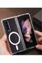 New Wireless Charging MagSafe Phone Case For Samsung Z Fold 4 Magnetic Clear Phone Case For Z Fold 4 - 7