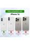 iPhone 16 6.1 inch Clear Magnetic Case – Slim Shockproof Design with Wireless Charging Support - 2