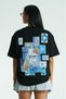 -Women's Printed Oversize T-Shirt 100% Cotton |   Comfortable Fit Short Sleeve 5