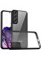 Premium Matte TPU With Clear Hard PC Hybrid Phone Case for Samsung Galaxy S22 S22 Plus