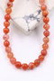 Yemen Agate Stone Necklace Natural Stone Strand 8 mm - 5