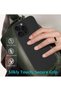 iPhone 16 Pro Max Slim Fit Matte Black TPU Case – Soft, Flexible Silicone Back Cover - 3