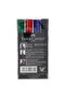 Faber-Castell Permanent Refillable Markers Wallet 4 Pieces Assorted - 4