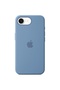 iPhone 16e Silicone Case, Winter Blue - 3