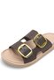 Vega Viven Women's Slippers 001239 Cream Brown - 4