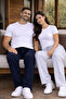 Double Set Premium Men's and Women's 2-Yarn Comfortable Fit Pocketed 2-Piece Sweatpants - 7