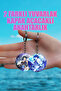 Yelan Genshin Impact Bag Ornament Keychain Charm (2 Pcs) - 4