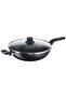 Cook Easy Wok Pan with Lid - 8