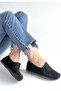 Rinna Black Leather Sneakers-Narrow Fit. - 3