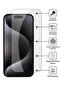 Designed for iPhone 15 Case, [Clear] 5 in 1 [Non Yellowing] Case with 2X Tempered Glass Screen - 6