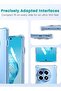 OnePlus 12R 2024 Clear Case Cover – Liquid Gel Rubber Bumper Protection with Shockproof Hard Shell f - 6