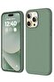 Compatible with iPhone 15 Pro Max Case, Liquid Silicone Case, Full Body Shockproof Protective Cover