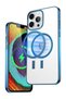 Built-in Magnet Clear Case for iPhone 14, Compatible with Mag-safe Accessories, Slim Thin PC Durable