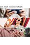 Dark Blue 5-in-1 iPhone 15 Case – Magnetic, MagSafe-Compatible, Slim Silicone Design with 2x Screen - 5