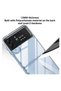 Samsung Galaxy Z Flip 4 5G Case Clear Soft TPU Bumper Hybrid Anti-Scratch Hard PC Back Cover Shockpr - 2