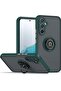 Shockproof Galaxy A14 5G Case with Rotational Metal Ring Kickstand – Anti-Fingerprint Hard Back, Mag