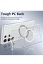 Samsung Galaxy S22 5G 2022 Magnetic Case, Slim Transparent Flexible TPU Shockproof Magsafe Back Phon - 3