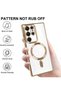 ELTERAZONE Magnetic Clear Case for Galaxy S23 Ultra Case,Compatible with MagSafe, Love Heart Design - 3