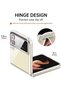 Case for Samsung Galaxy Z flip 4 5G 2022, Clear Slim Phone Case with Transparent Hard PC Back, Soft - 3