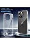 Compatible with iPhone 14 Pro Max Case Clear Thin Soft TPU Slim Fit Mobile Phone Cover Anti-Slip Gri - 2