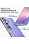 Lukione Privacy Screen Protector & Clear Case for Samsung Galaxy A35 5G – [1+2 Pack], HD Full Screen - 3