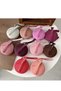 Lipstick Holder Bag Coin Purse Lip Glaze Organizer Storage Bag with Trendy Toast Ribbon Design | Com - 2