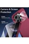 iPhone 16 Pro Winered Case – Ultra-Thin Matte Cover with Upgraded Camera Lens and Screen Protectors, - 3
