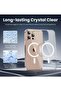 Strong Magnetic Clear iPhone 16 Pro Case – Compatible with MagSafe, Grade Drop Tested, Shockproof Pr - 4
