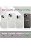 Liquid Silicone Gel Rubber Case for iPhone 14 Pro Max 6.7" - White, Full Body Shockproof Protective - 6
