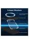 Silicone Magnetic Case for iPhone 12 Pro Max with 2 Pack Tempered Glass Screen Protector Magsafe Cas - 3