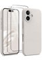 iPhone 16 Case – Upgraded Silicone Phone Cover with Camera Protection, Compatible with MagSafe, Anti