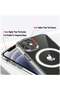 Apple iPhone 14 Pro Clear MagSafe Case Transparent Magnetic Shockproof Cover Wireless Charging Compa - 2