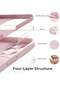 Compatible with iPhone 15 Pro Max Case 6.7", with 1 x Screen Protector, Silky-Soft Touch Liqu - 5
