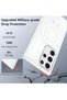 Samsung Galaxy S22 5G 2022 Magnetic Case, Slim Transparent Flexible TPU Shockproof Magsafe Back Phon - 4